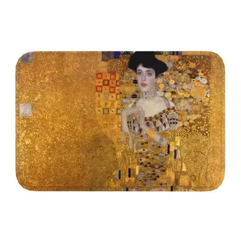 Personalizado Gustav Klimt Capacho Esteira Anti-Slip, Pintura, Arte Banheira Cozinha Quarto Tapete Carpete 40*60cm
